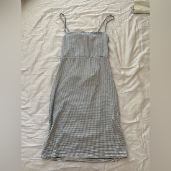 Forever 21 Blue Checker Mini Dress - Picture 3 of 3